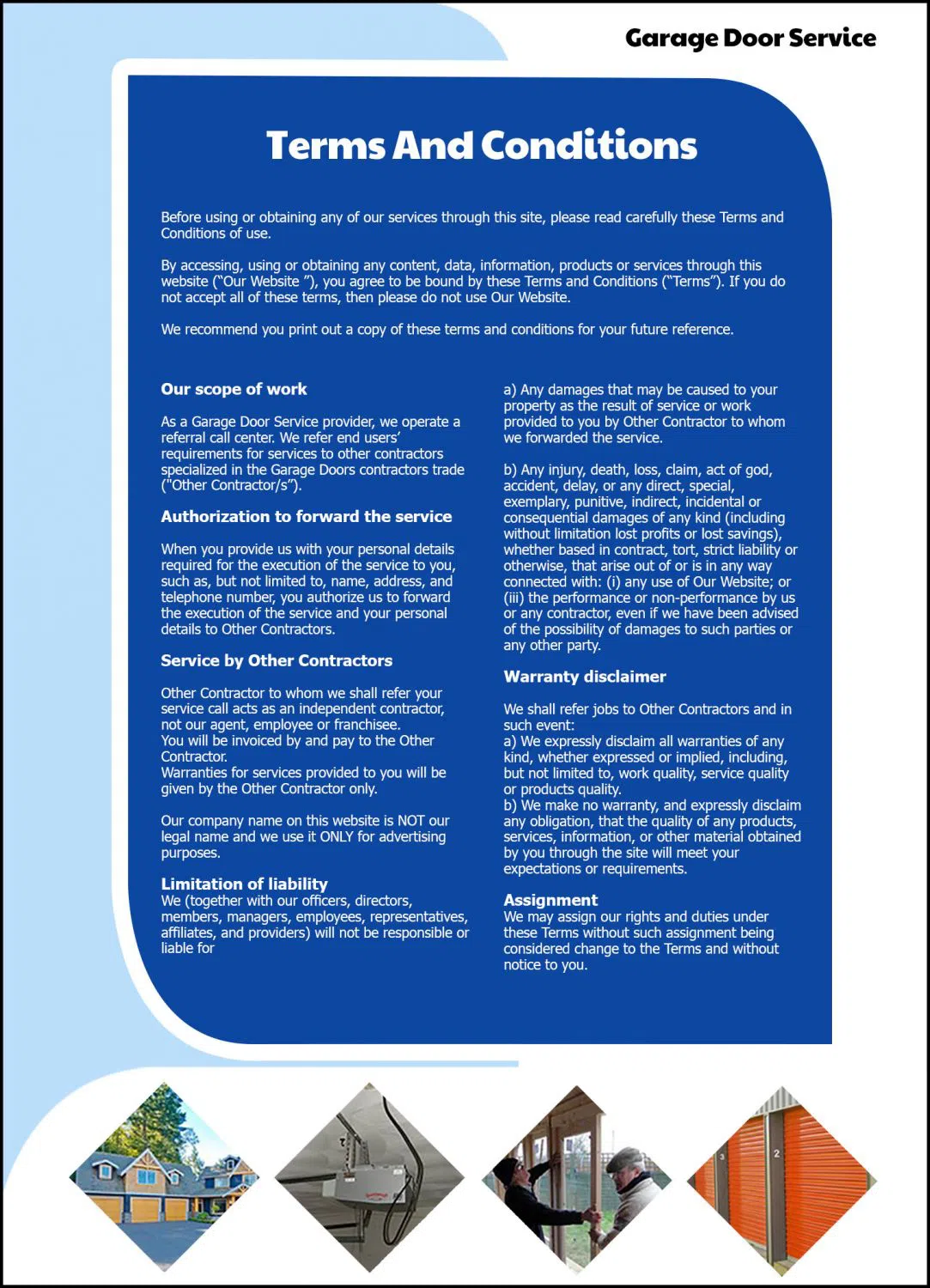 All County GarageDoor Service Fallston, MD 410-855-4620